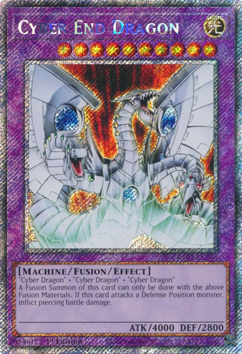 Cyber End Dragon (Platinum Secret Rare) [RA03-EN156] Platinum Secret Rare | Gear Gaming Fayetteville