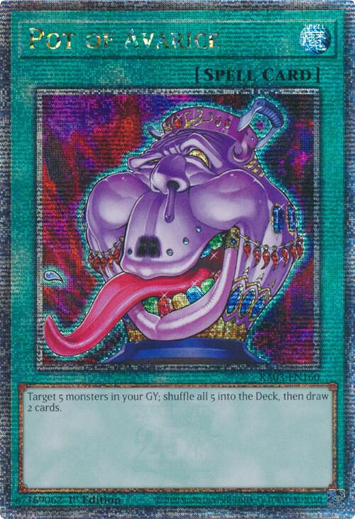 Pot of Avarice (Quarter Century Secret Rare) [RA03-EN160] Quarter Century Secret Rare | Gear Gaming Fayetteville