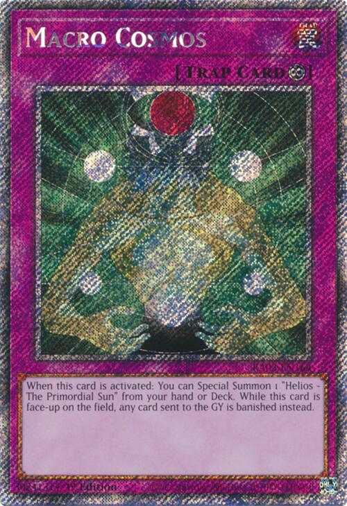 Macro Cosmos (Platinum Secret Rare) [RA03-EN164] Platinum Secret Rare | Gear Gaming Fayetteville