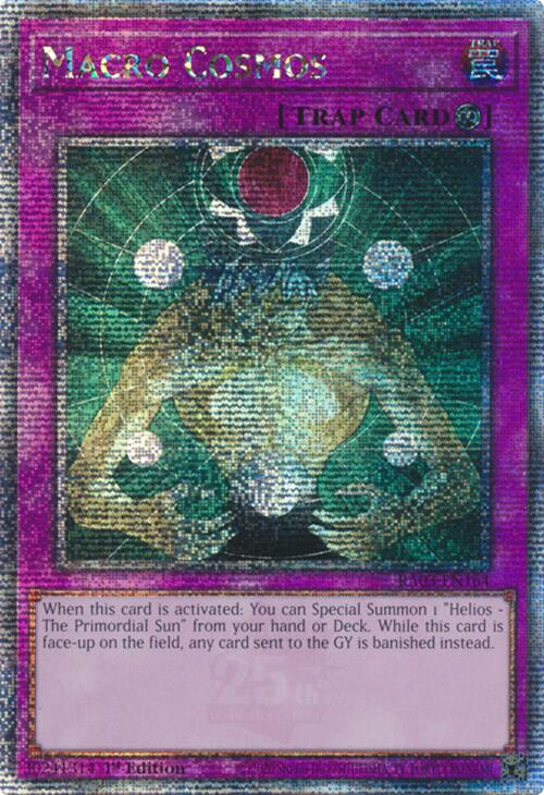 Macro Cosmos (Quarter Century Secret Rare) [RA03-EN164] Quarter Century Secret Rare | Gear Gaming Fayetteville