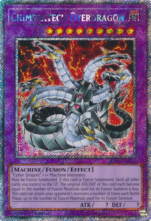 Chimeratech Overdragon (Platinum Secret Rare) [RA03-EN166] Platinum Secret Rare | Gear Gaming Fayetteville