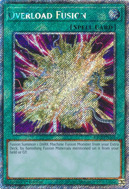 Overload Fusion (Platinum Secret Rare) [RA03-EN169] Platinum Secret Rare | Gear Gaming Fayetteville