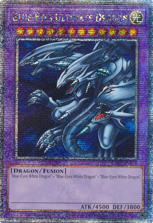 Blue-Eyes Ultimate Dragon (Quarter Century Secret Rare) [RA03-EN178] Quarter Century Secret Rare | Gear Gaming Fayetteville