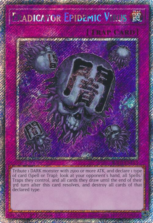 Eradicator Epidemic Virus (Platinum Secret Rare) [RA03-EN183] Platinum Secret Rare | Gear Gaming Fayetteville