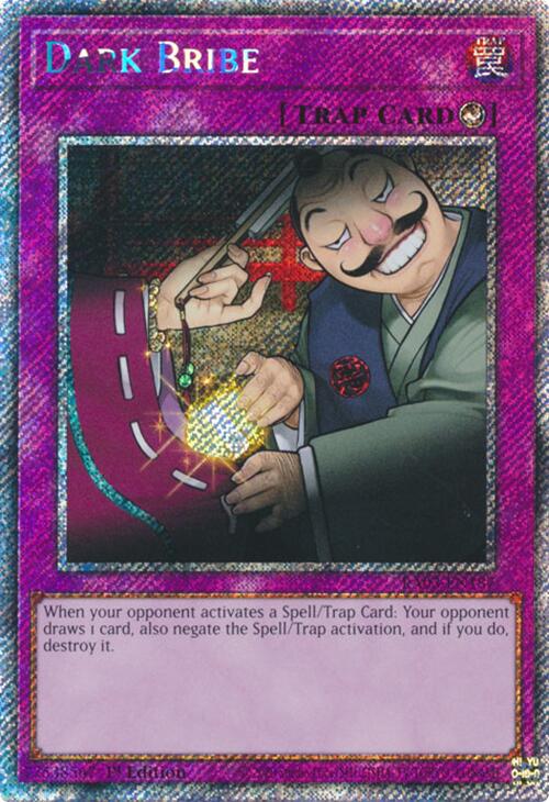 Dark Bribe (Platinum Secret Rare) [RA03-EN187] Platinum Secret Rare | Gear Gaming Fayetteville