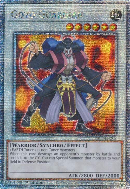 Goyo Guardian (Quarter Century Secret Rare) [RA03-EN202] Quarter Century Secret Rare | Gear Gaming Fayetteville