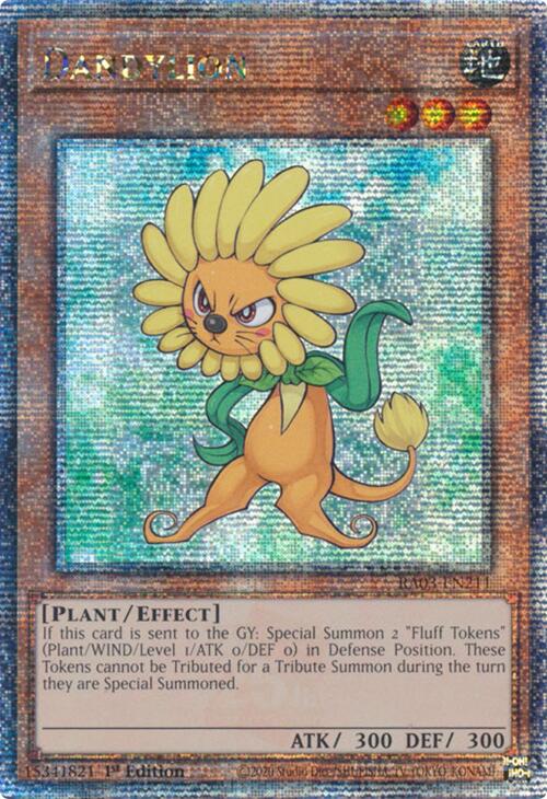 Dandylion (Quarter Century Secret Rare) [RA03-EN211] Quarter Century Secret Rare | Gear Gaming Fayetteville
