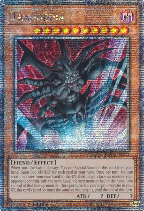 Tragoedia (Quarter Century Secret Rare) [RA03-EN223] Quarter Century Secret Rare | Gear Gaming Fayetteville