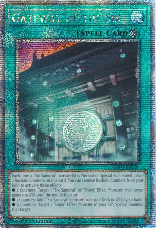 Gateway of the Six (Quarter Century Secret Rare) [RA03-EN229] Quarter Century Secret Rare | Gear Gaming Fayetteville