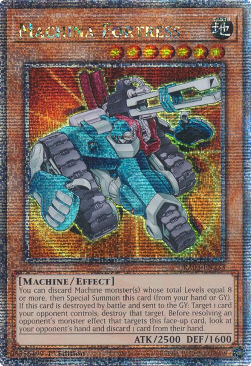 Machina Fortress (Quarter Century Secret Rare) [RA03-EN233] Quarter Century Secret Rare | Gear Gaming Fayetteville
