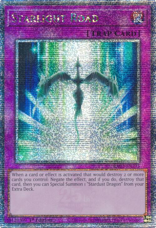 Starlight Road (Quarter Century Secret Rare) [RA03-EN235] Quarter Century Secret Rare | Gear Gaming Fayetteville