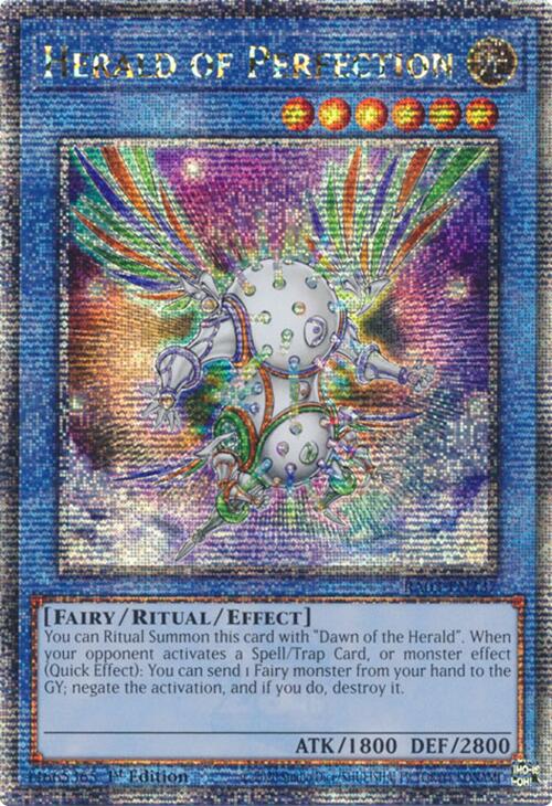 Herald of Perfection (Quarter Century Secret Rare) [RA03-EN237] Quarter Century Secret Rare | Gear Gaming Fayetteville