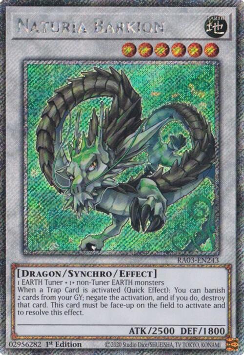 Naturia Barkion (Platinum Secret Rare) [RA03-EN243] Platinum Secret Rare | Gear Gaming Fayetteville