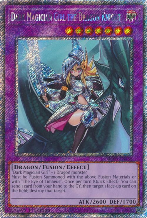 Dark Magician Girl the Dragon Knight (Platinum Secret Rare) [RA03-EN258] Platinum Secret Rare | Gear Gaming Fayetteville