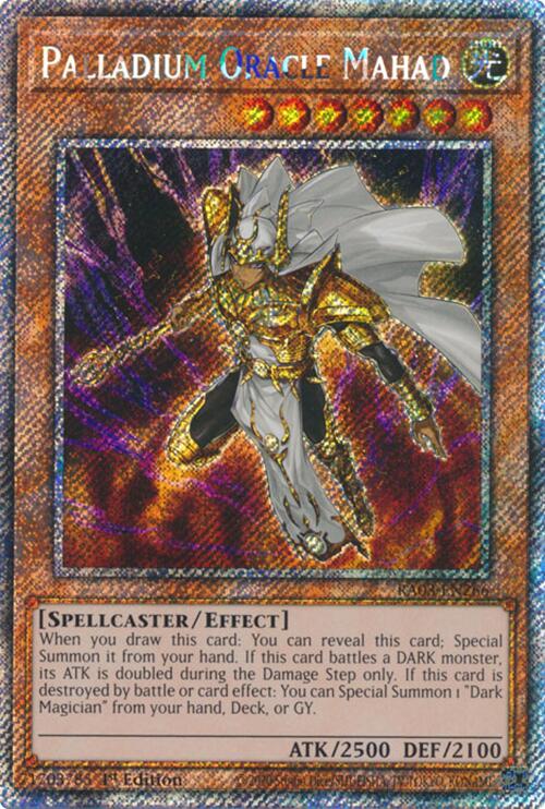 Palladium Oracle Mahad (Platinum Secret Rare) [RA03-EN266] Platinum Secret Rare | Gear Gaming Fayetteville