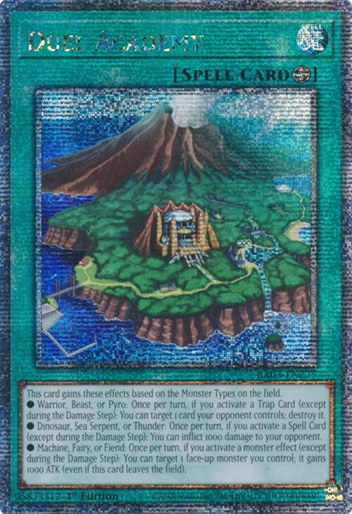 Duel Academy (card) (Quarter Century Secret Rare) [RA03-EN275] Quarter Century Secret Rare | Gear Gaming Fayetteville