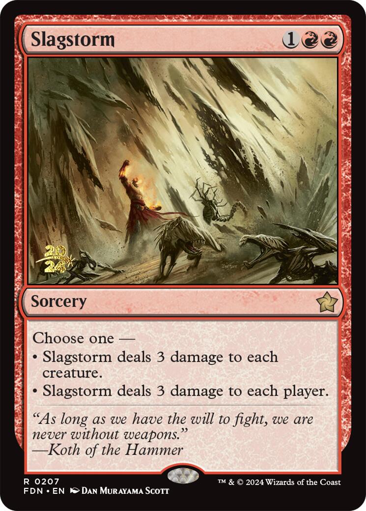 Slagstorm [Foundations Prerelease Promos] | Gear Gaming Fayetteville