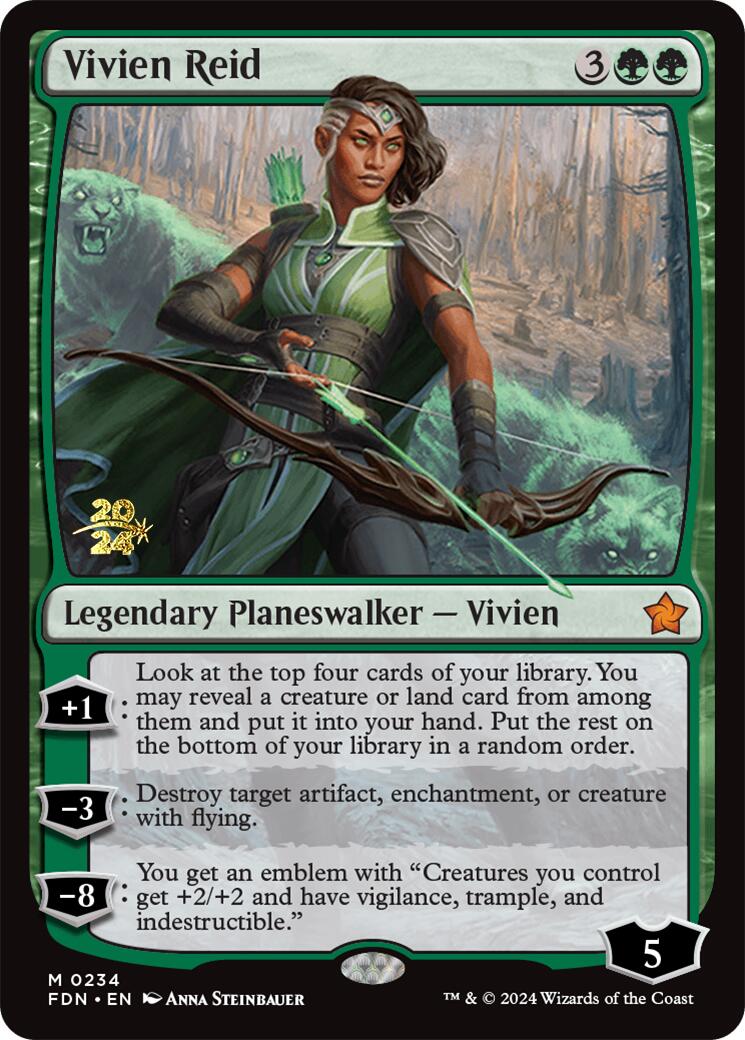 Vivien Reid [Foundations Prerelease Promos] | Gear Gaming Fayetteville