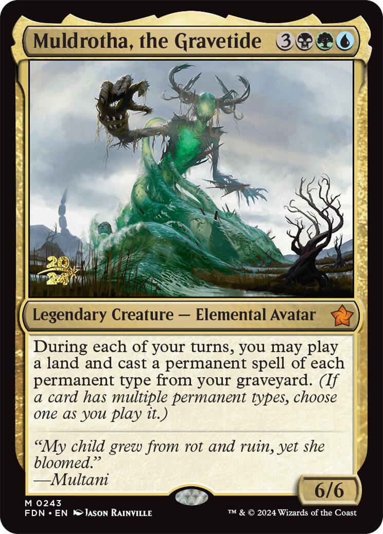 Muldrotha, the Gravetide [Foundations Prerelease Promos] | Gear Gaming Fayetteville