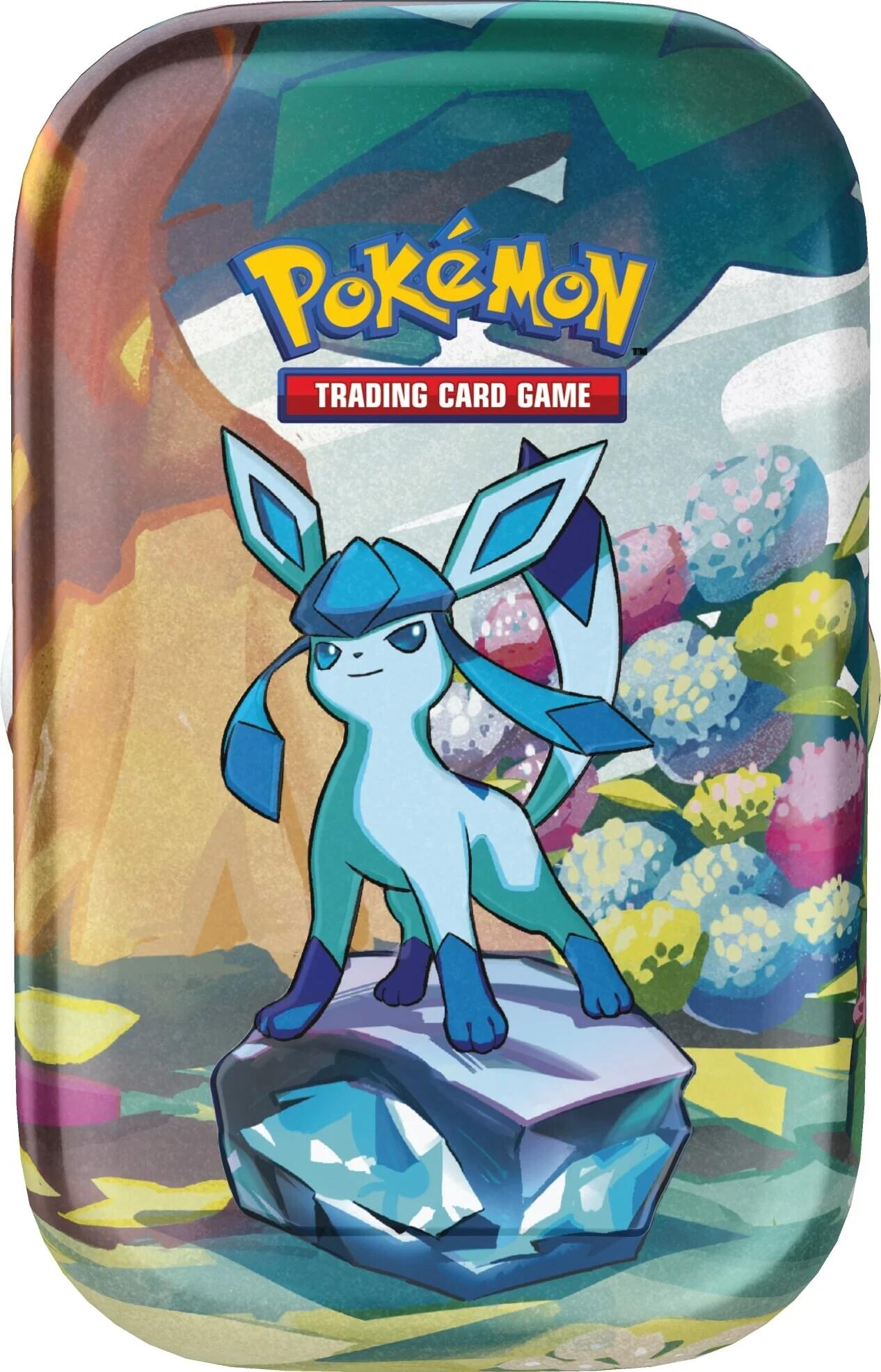 Scarlet & Violet: Prismatic Evolutions Mini Tin (Glaceon) | Gear Gaming Fayetteville