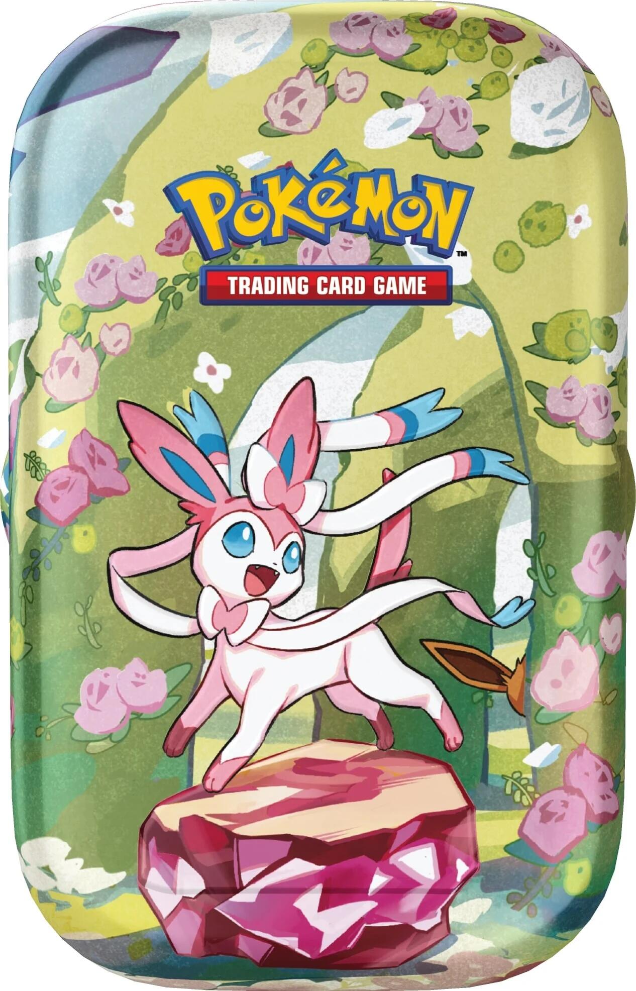 Scarlet & Violet: Prismatic Evolutions Mini Tin (Sylveon) | Gear Gaming Fayetteville