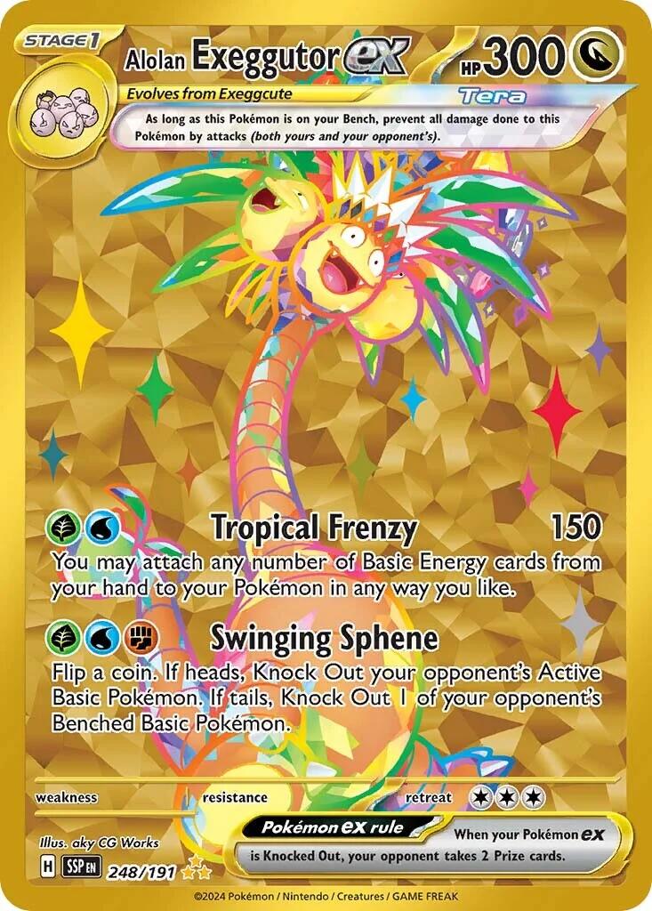 Alolan Exeggutor ex (248/191) [Scarlet & Violet: Surging Sparks] | Gear Gaming Fayetteville