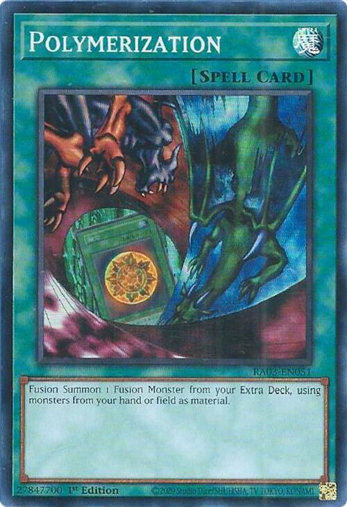 Polymerization (Alternate Art) [RA03-EN051] Super Rare | Gear Gaming Fayetteville