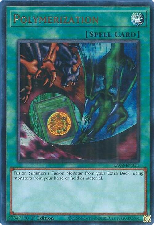 Polymerization (Alternate Art) (UR) [RA03-EN051] Ultra Rare | Gear Gaming Fayetteville