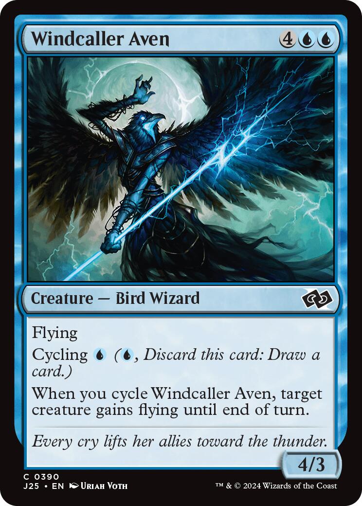 Windcaller Aven [Foundations Jumpstart] | Gear Gaming Fayetteville
