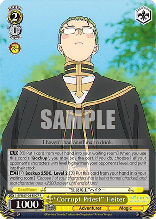 "Corrupt Priest" Heiter - [Frieren: Beyond Journey’s End] | Gear Gaming Fayetteville