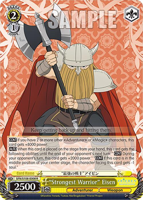 "Strongest Warrior" Eisen - [Frieren: Beyond Journey’s End] | Gear Gaming Fayetteville