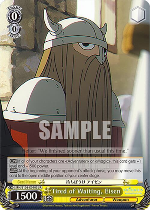 Tired of Waiting, Eisen (SR) - [Frieren: Beyond Journey’s End] | Gear Gaming Fayetteville
