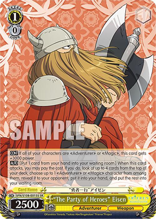 "The Party of Heroes" Eisen (SR) - [Frieren: Beyond Journey’s End] | Gear Gaming Fayetteville