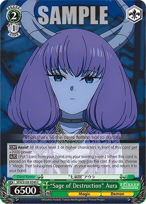 "Sage of Destruction" Aura - [Frieren: Beyond Journey’s End] | Gear Gaming Fayetteville