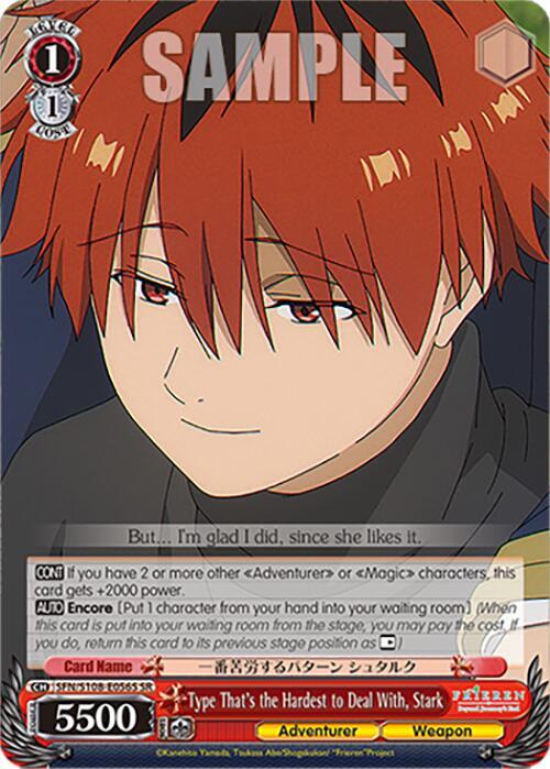 Type That's the Hardest to Deal With, Stark (SR) - [Frieren: Beyond Journey’s End] | Gear Gaming Fayetteville