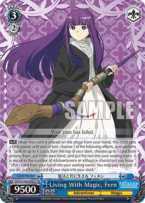 Living With Magic, Fern (SR) - [Frieren: Beyond Journey’s End] | Gear Gaming Fayetteville