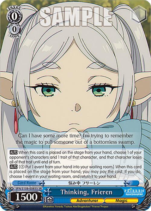 Thinking, Frieren (SR) - [Frieren: Beyond Journey’s End] | Gear Gaming Fayetteville