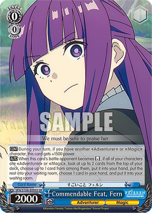 Commendable Feat, Fern (SR) - [Frieren: Beyond Journey’s End] | Gear Gaming Fayetteville