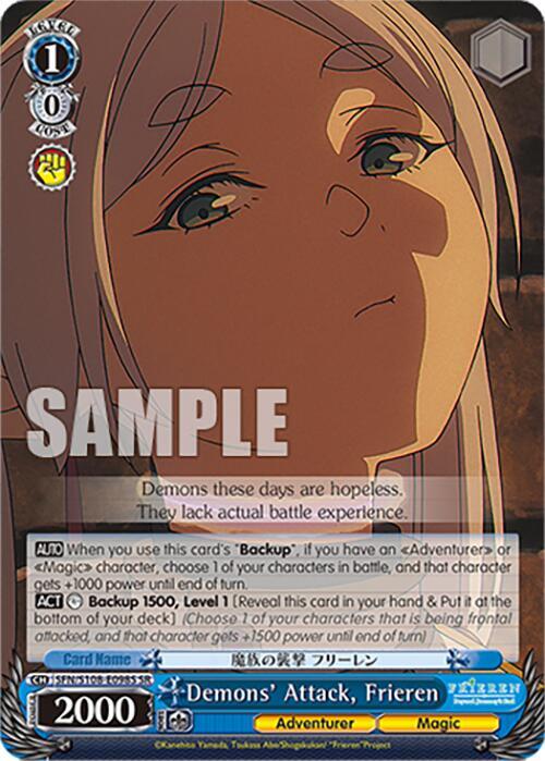 Demons' Attack, Frieren (SR) - [Frieren: Beyond Journey’s End] | Gear Gaming Fayetteville