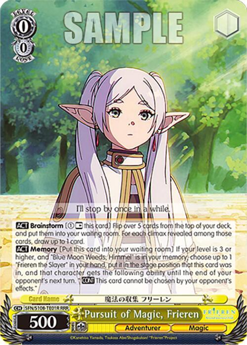 Pursuit of Magic, Frieren (RRR) - [Frieren: Beyond Journey’s End] | Gear Gaming Fayetteville