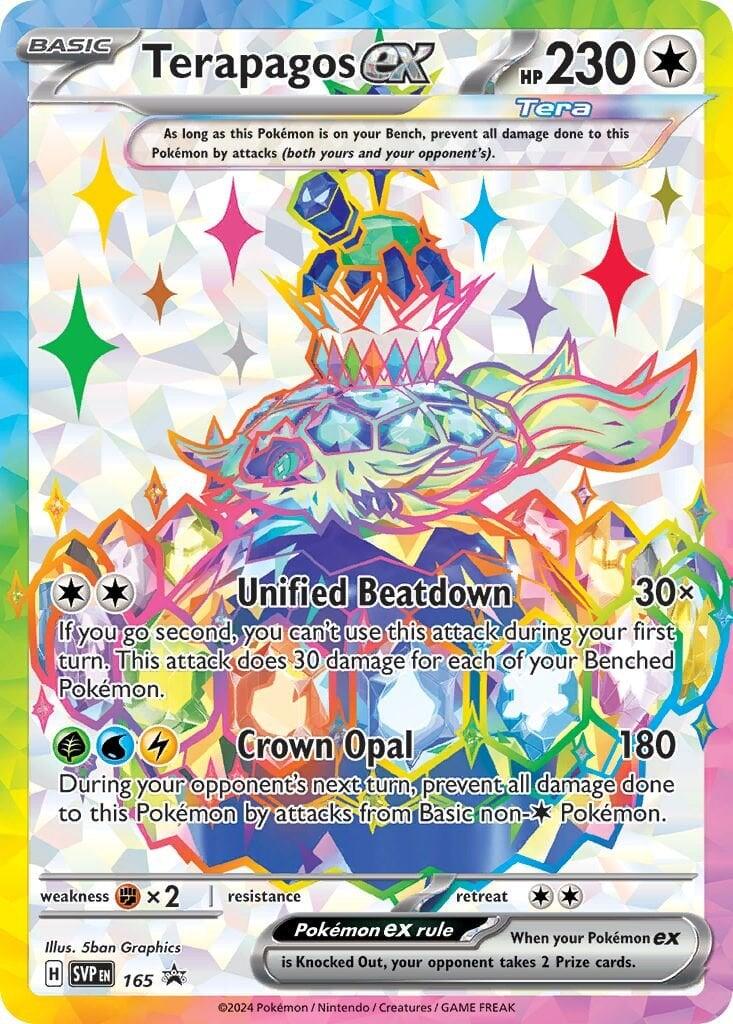 Terapagos ex (165) [Scarlet & Violet: Black Star Promos] | Gear Gaming Fayetteville