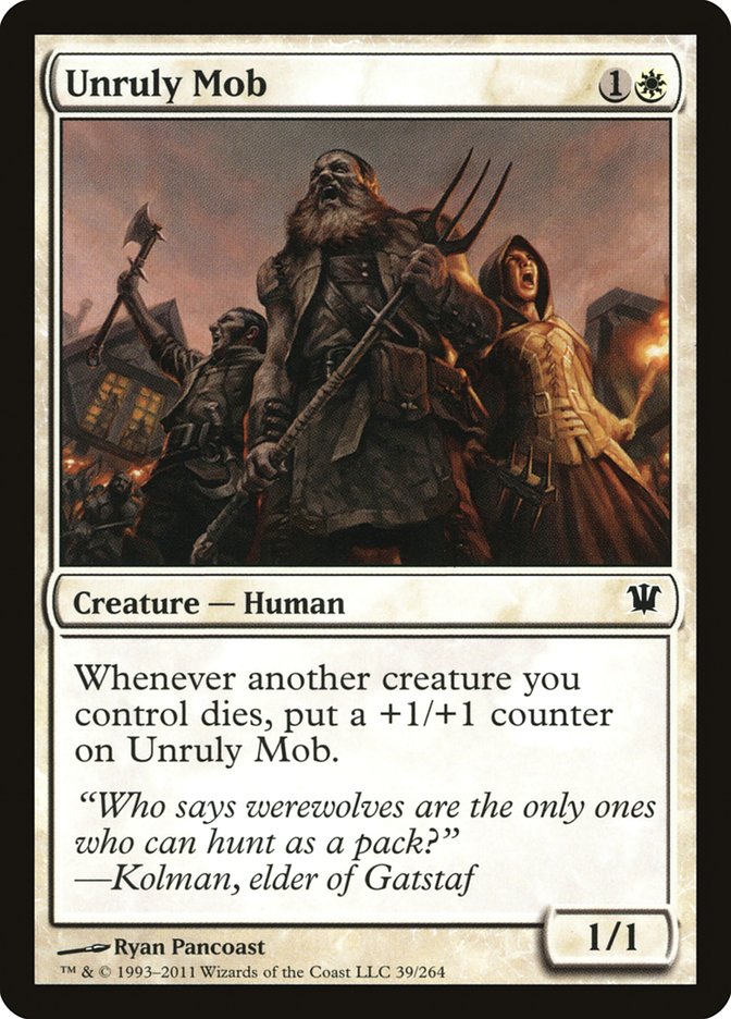 Unruly Mob [Innistrad] | Gear Gaming Fayetteville