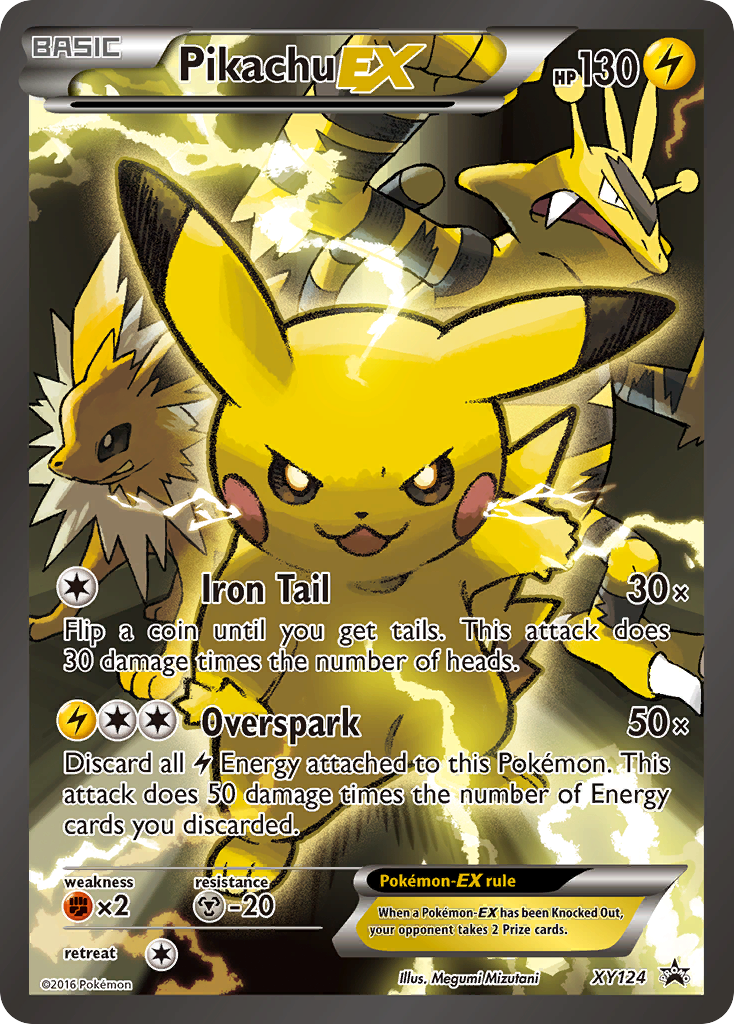 Pikachu EX (XY124) [XY: Black Star Promos] | Gear Gaming Fayetteville