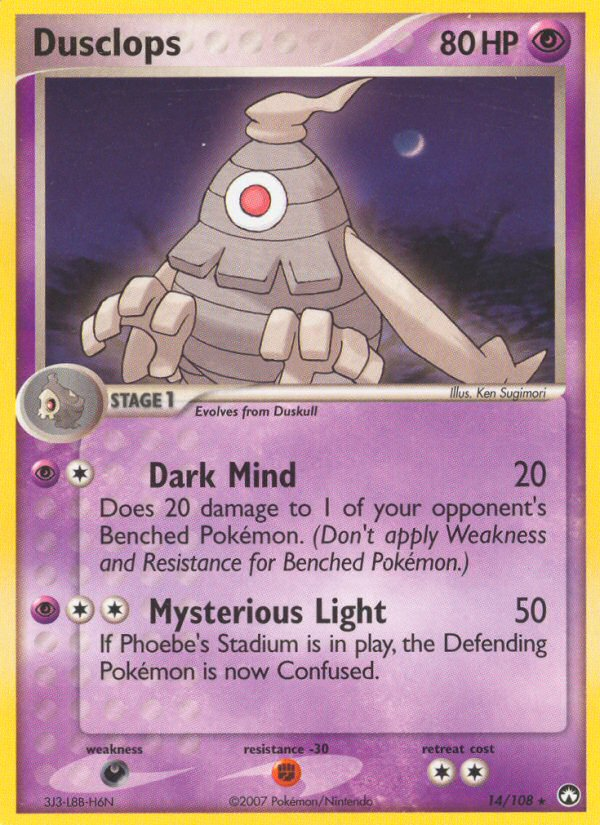 Dusclops (14/108) [EX: Power Keepers] | Gear Gaming Fayetteville