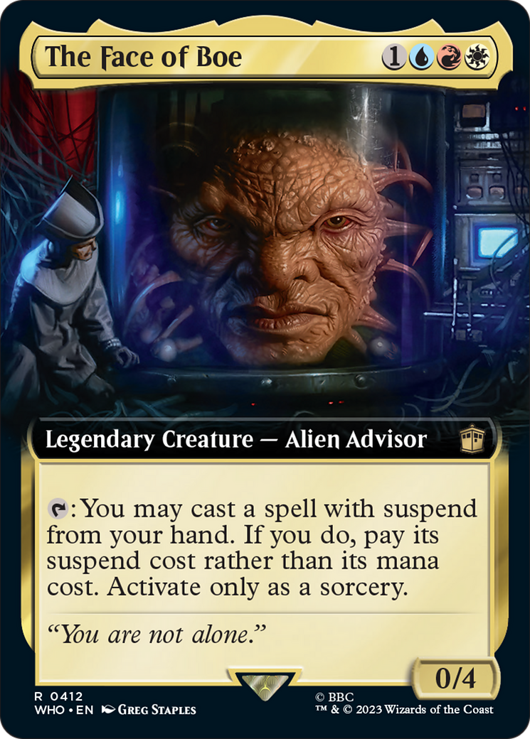 The Face of Boe (Extended Art) [Doctor Who] | Gear Gaming Fayetteville