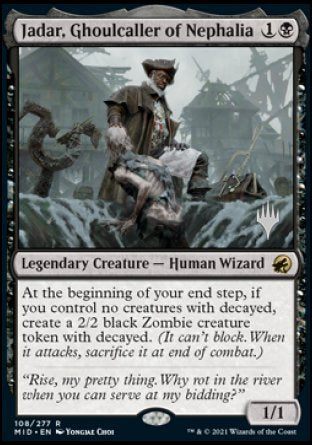 Jadar, Ghoulcaller of Nephalia (Promo Pack) [Innistrad: Midnight Hunt Promos] | Gear Gaming Fayetteville
