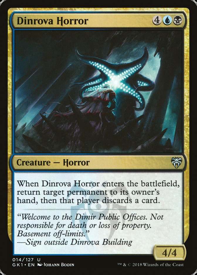 Dinrova Horror [Guilds of Ravnica Guild Kit] | Gear Gaming Fayetteville