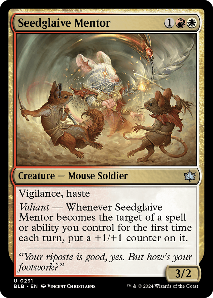 Seedglaive Mentor [Bloomburrow] | Gear Gaming Fayetteville