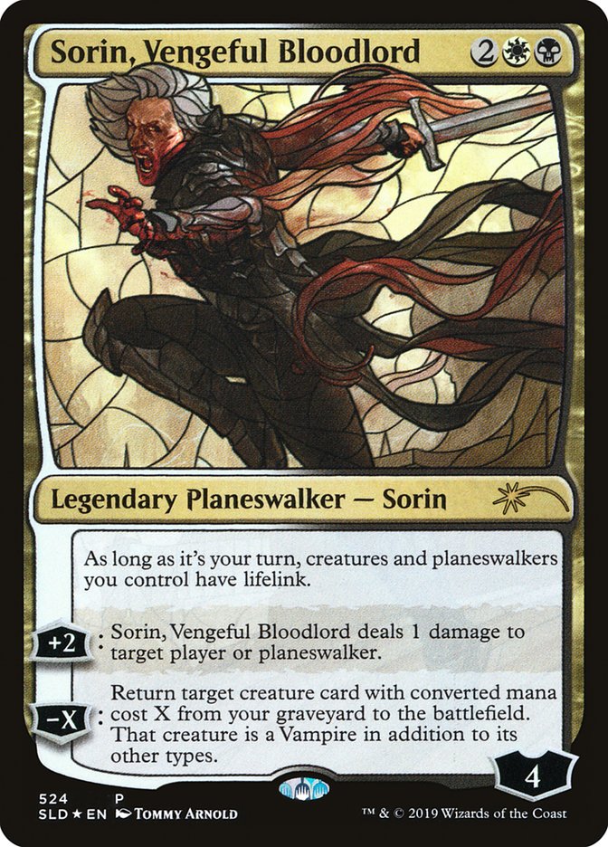 Sorin, Vengeful Bloodlord (Stained Glass) [Secret Lair Drop Promos] | Gear Gaming Fayetteville