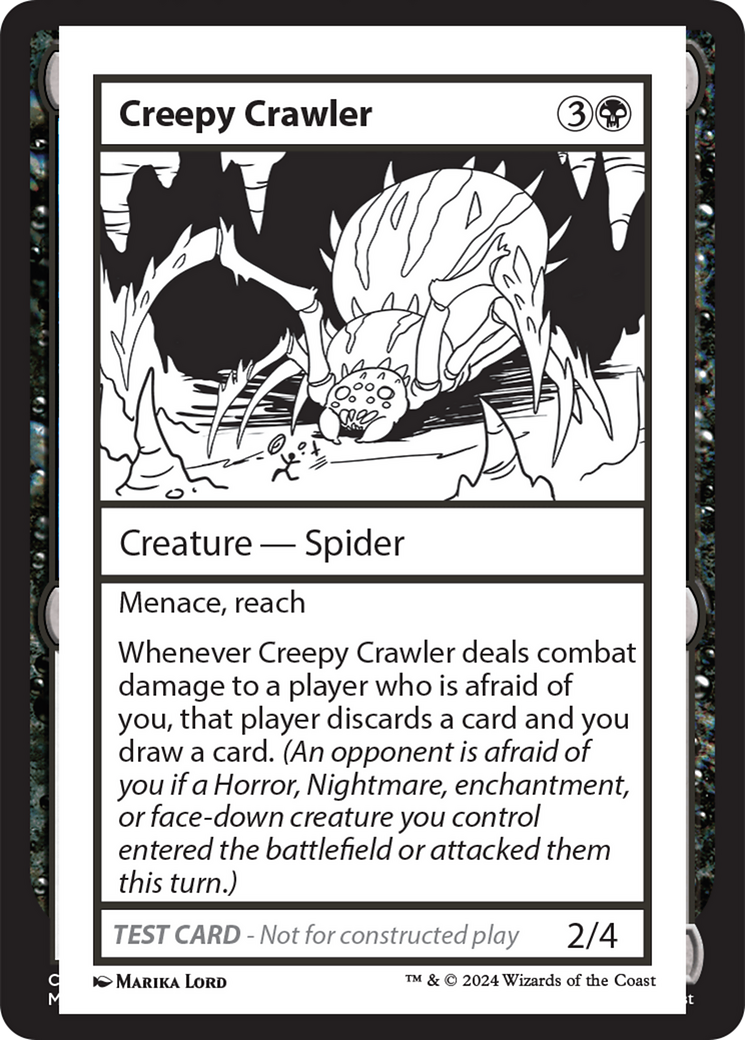 Creepy Crawler [Mystery Booster 2 Playtest Cards] | Gear Gaming Fayetteville